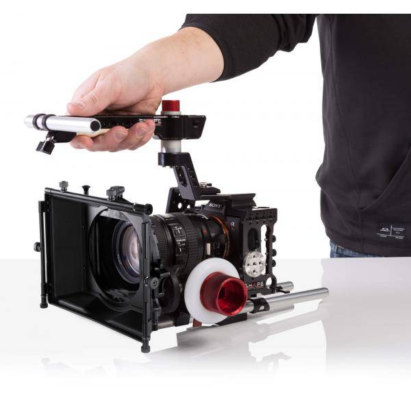 SHAPE Sony A7R3 Cage 15mm Rod System – för filmskapare - 9