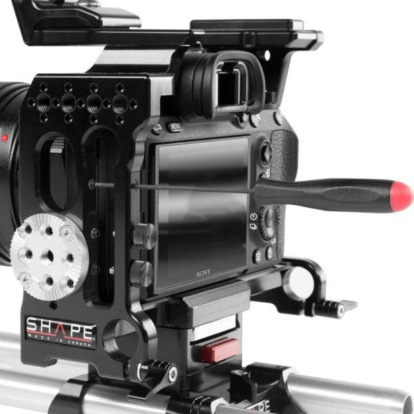 SHAPE Sony A7R3 Cage 15mm Rod System – för filmskapare - 8