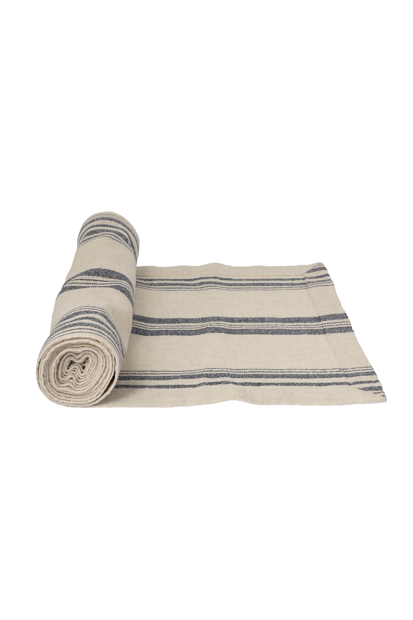 Karlevi Natural/blue runner 240/35 cm - 2