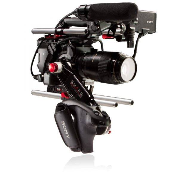 SHAPE Sony FS5 Baseplate with Top Plate und Remote Extension Handle - 2