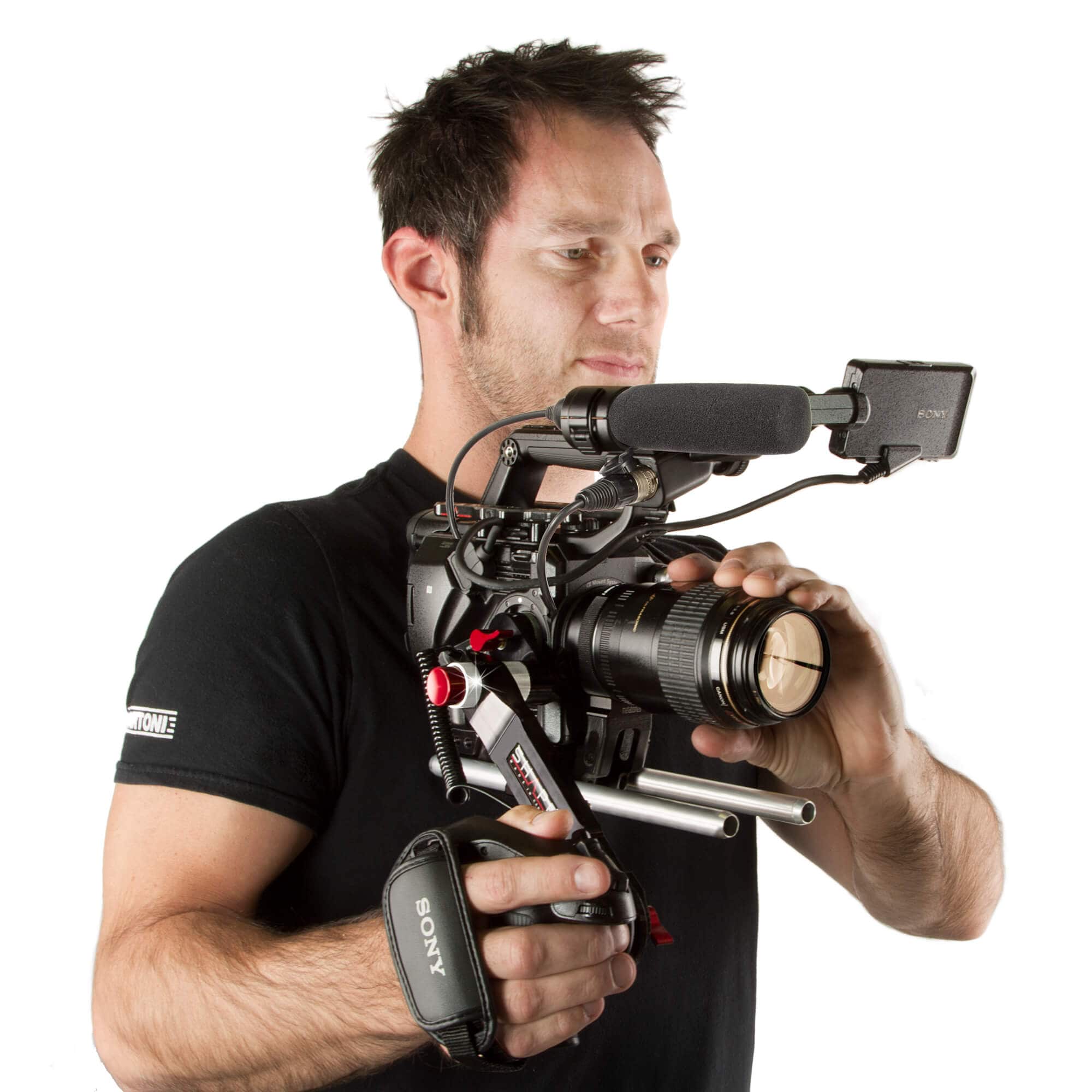 SHAPE Remote Extension Handle for Sony FS5/FS5M2 Camera – för filmskapare - 5