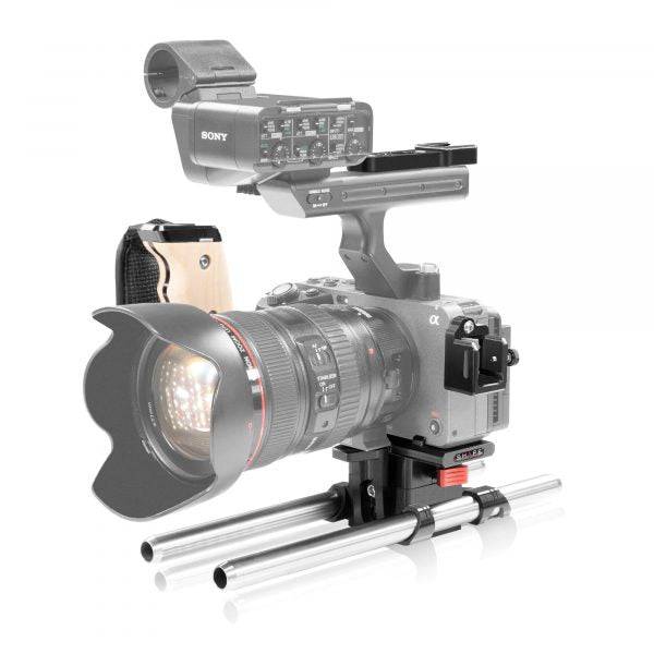 SHAPE Sony FX3/FX30 Cage 15mm LW Rod System – för filmskapare - 2