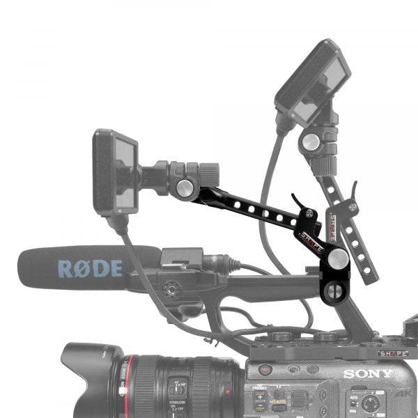 SHAPE Sony FX6 baseplate, top plate, controller top handle,VF. mount, matte box, follow focus pro - 17