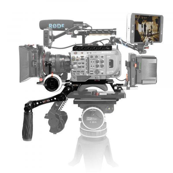 SHAPE Sony FX9 Baseplate Cage Follow Focus Pro - 3
