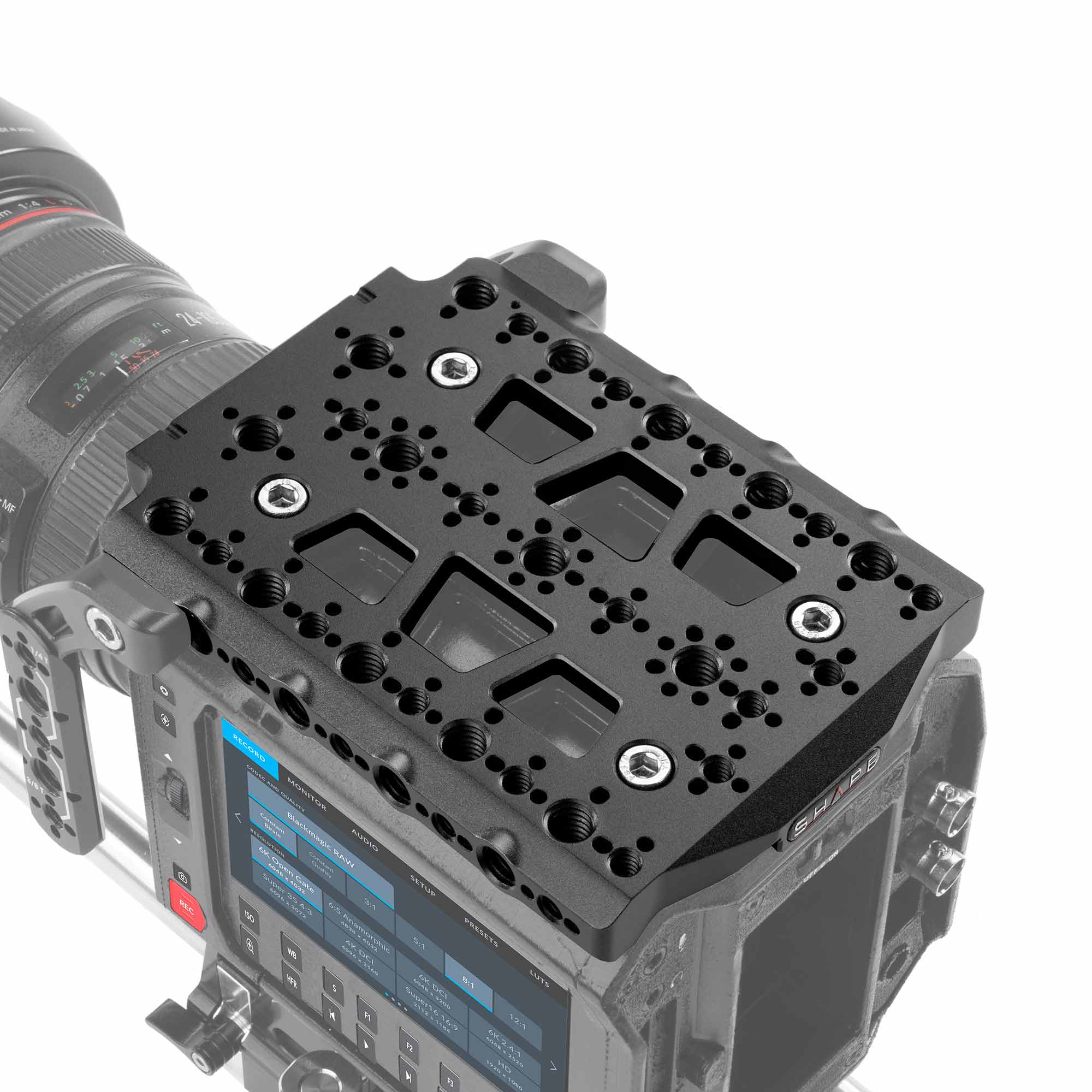 SHAPE TOP PLATE FOR BLACKMAGIC PYXIS 6K - 3