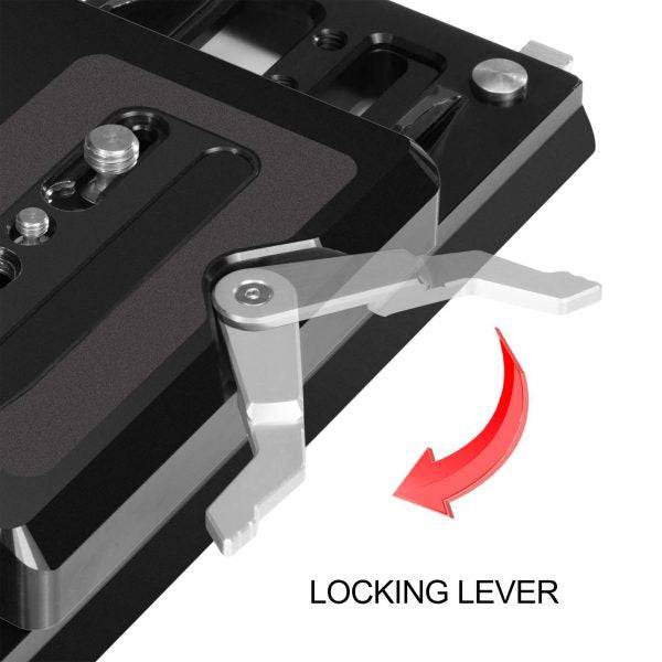 SHAPE UNIVERSAL BRIDGE PLATE ARRI AND 12" DOVETAIL PLATE ARRI STANDARD - 11