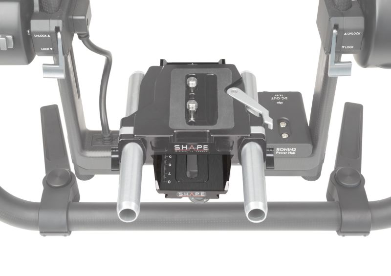 SHAPE dovetail for DJI Ronin 2 to Arri Standard Dovetail 180mm length - 3