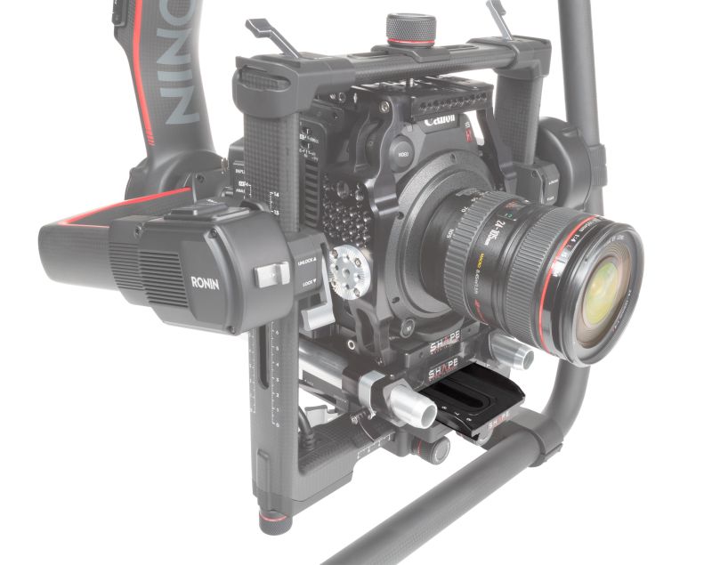 SHAPE dovetail for DJI Ronin 2 to Arri Standard Dovetail 180mm length - 2