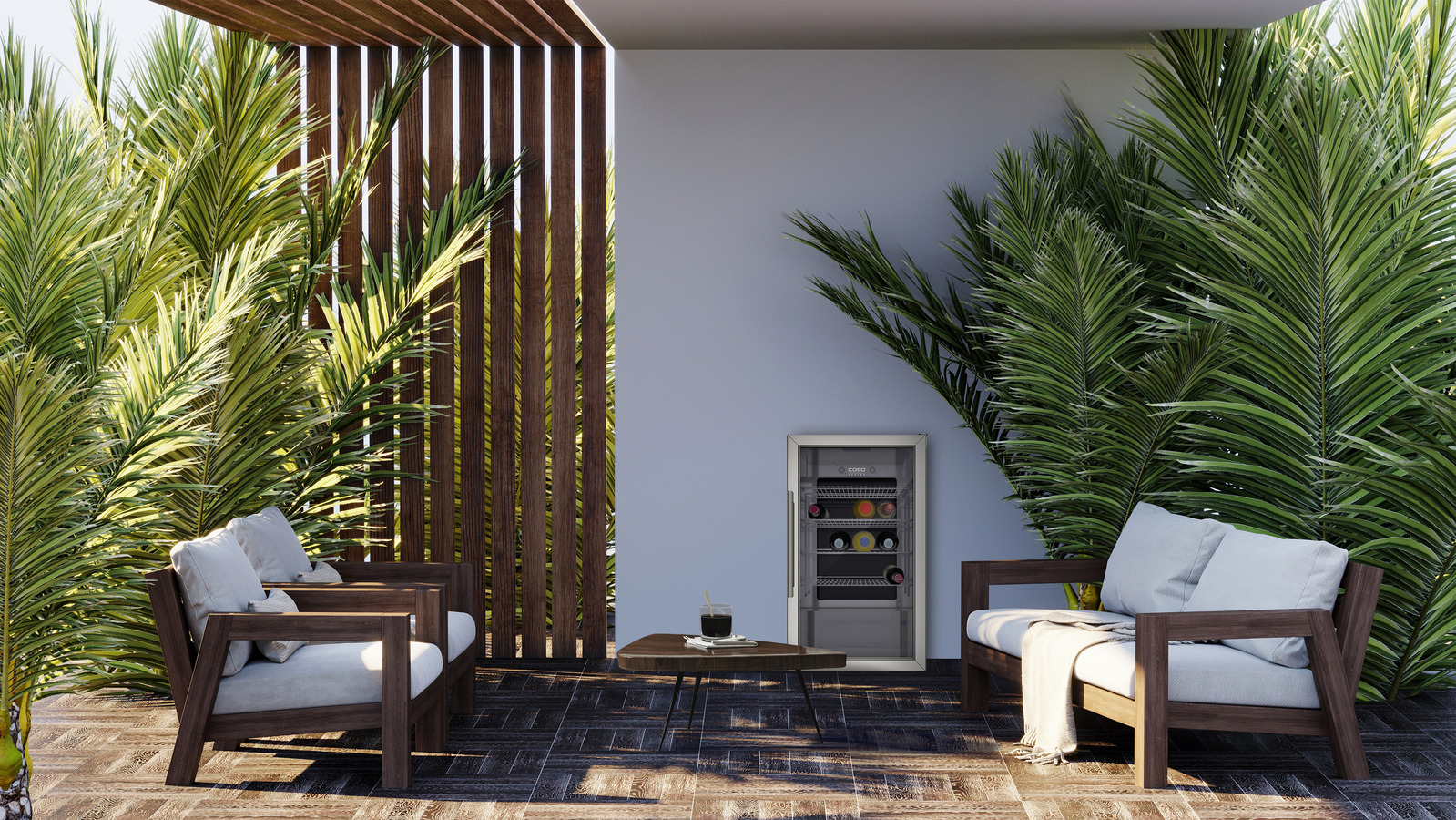 Caso BBQ Cooler - Outdoor wine cooler - 4