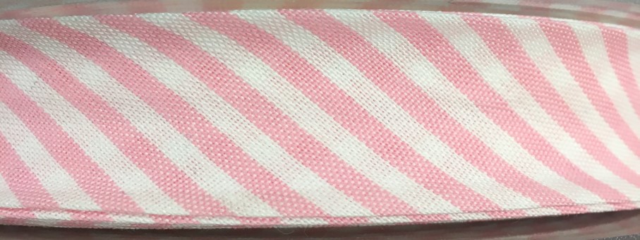 Snedslå Rosa Vit Randig