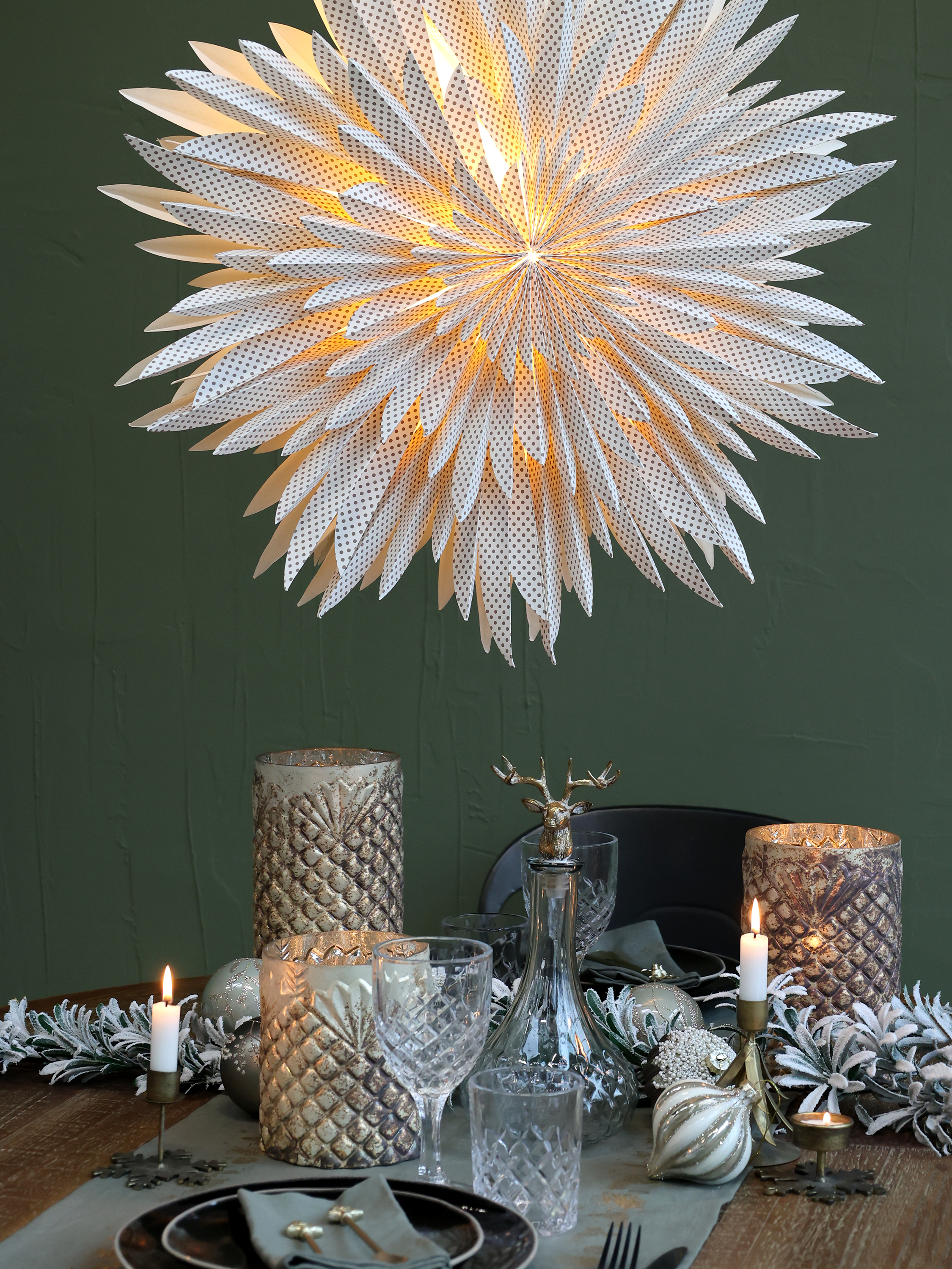 Adventsstjärna - VINTAGE - 8