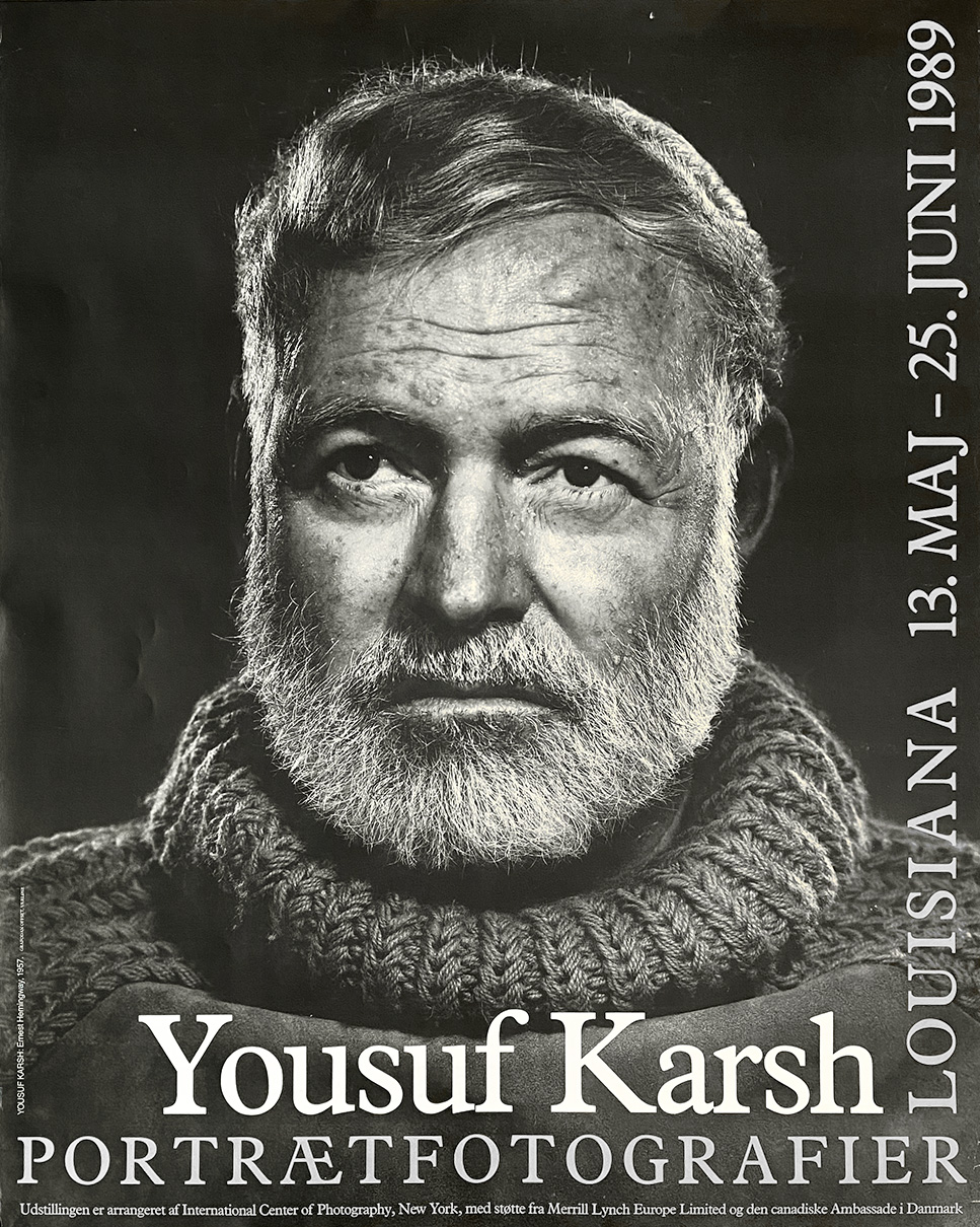 HEMINGWAY, ERNEST – YOSUF KARSH, LOUISIANA
