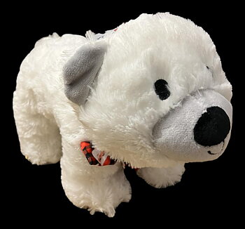 Pablo Polar Bear hundleksak, 35cm