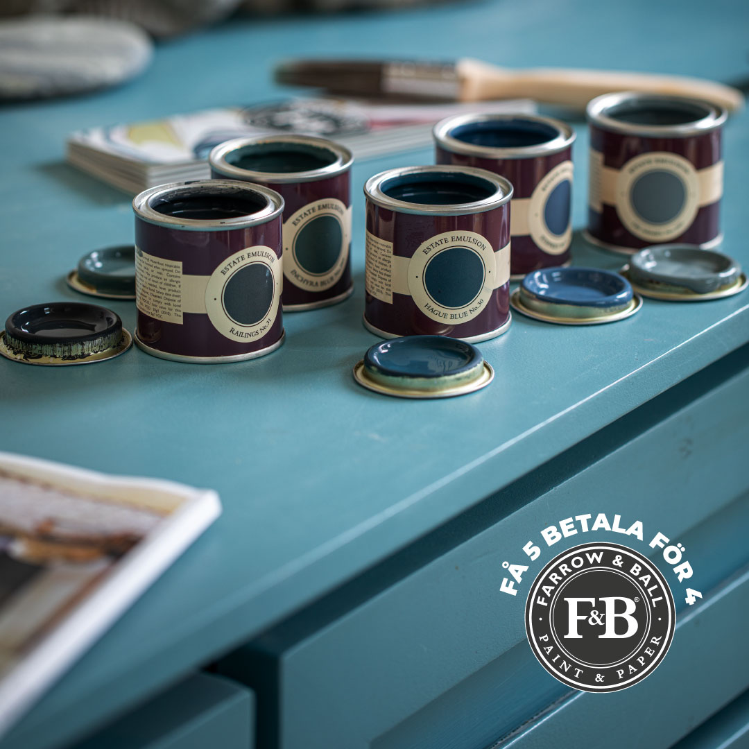 PROVBURKS-KIT - FARROW & BALL, 0.1 L X 5