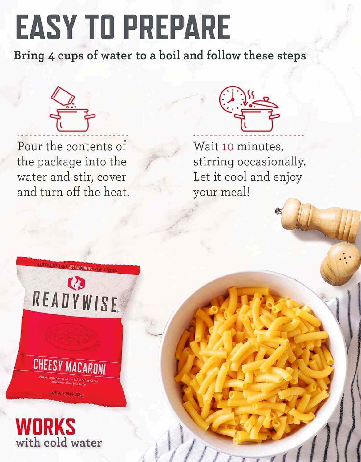 ReadyWise 28 Serving Drybag  | Freeze-dried food | 1149g - 3