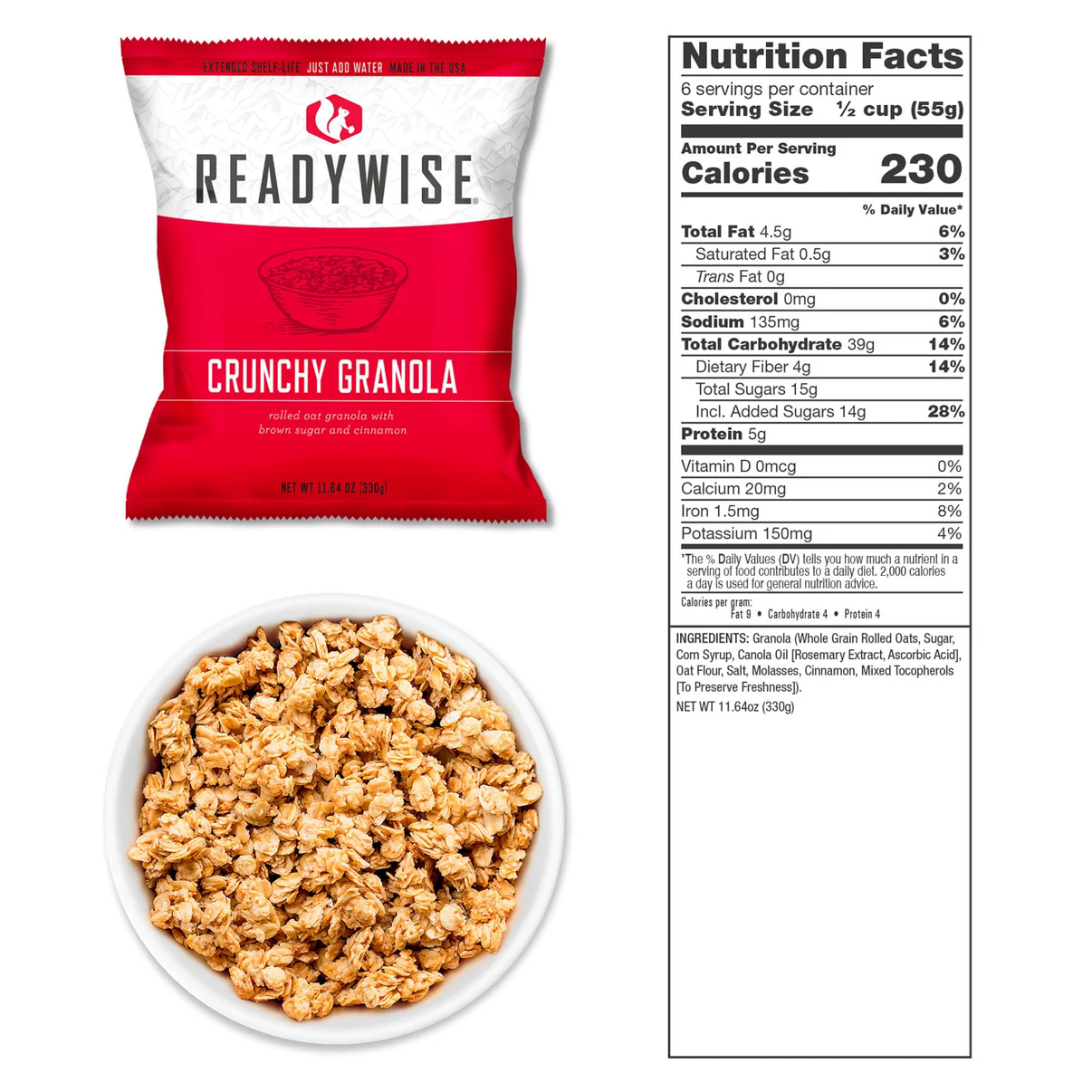 ReadyWise 28 Serving Drybag  | Freeze-dried food | 1149g - 6