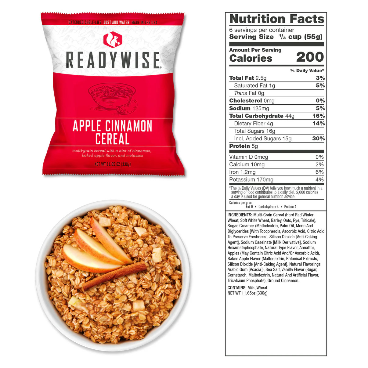 ReadyWise 28 Serving Drybag  | Freeze-dried food | 1149g - 4