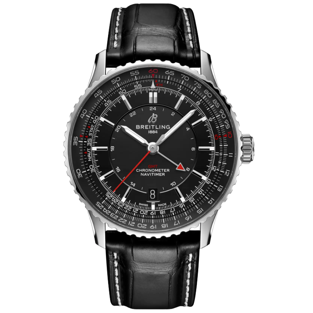 Breitling A32310251B1P1 Navitimer Automatic GMT 41 svart