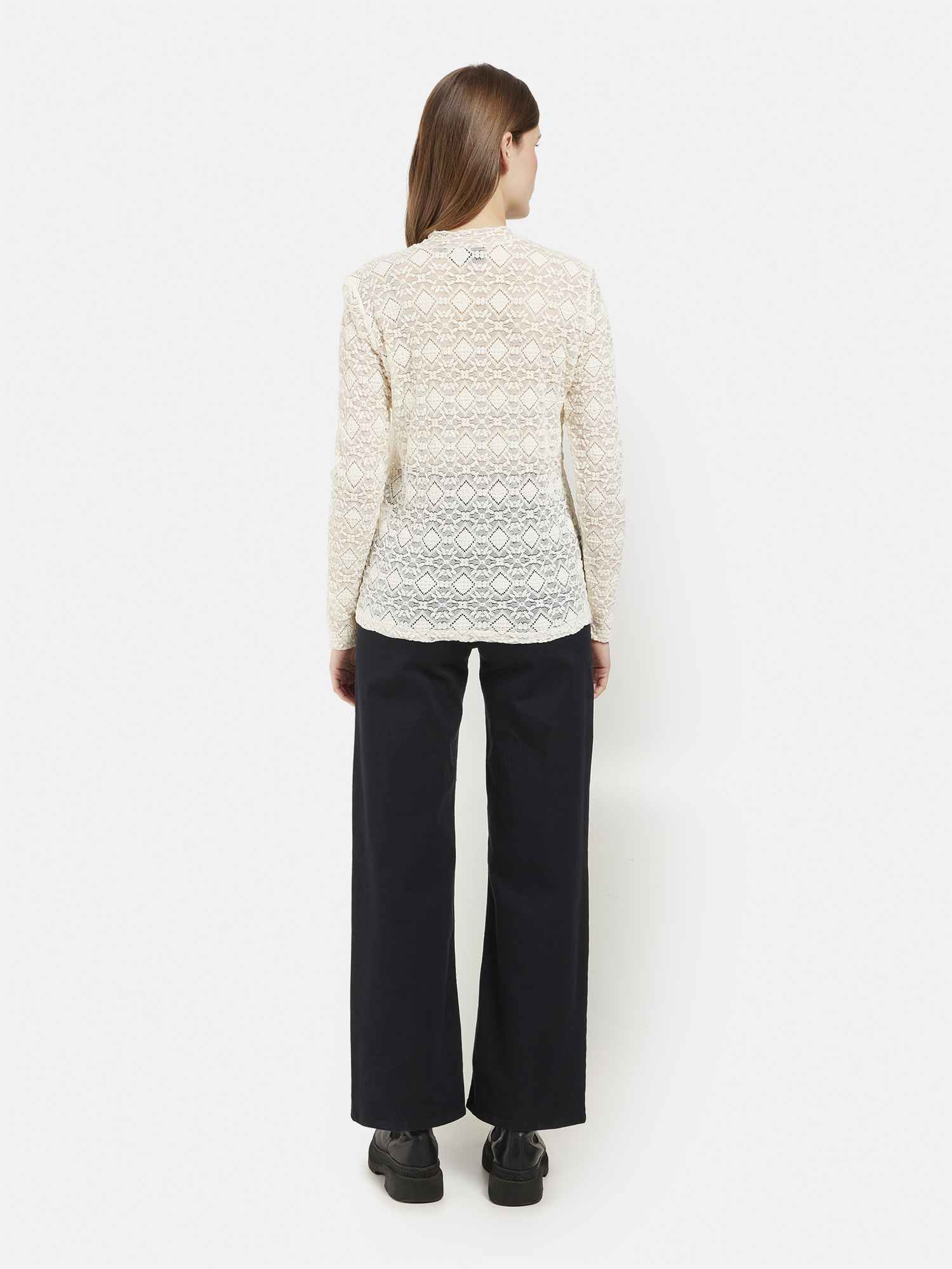Lace T-Shirt - Off White - Signature