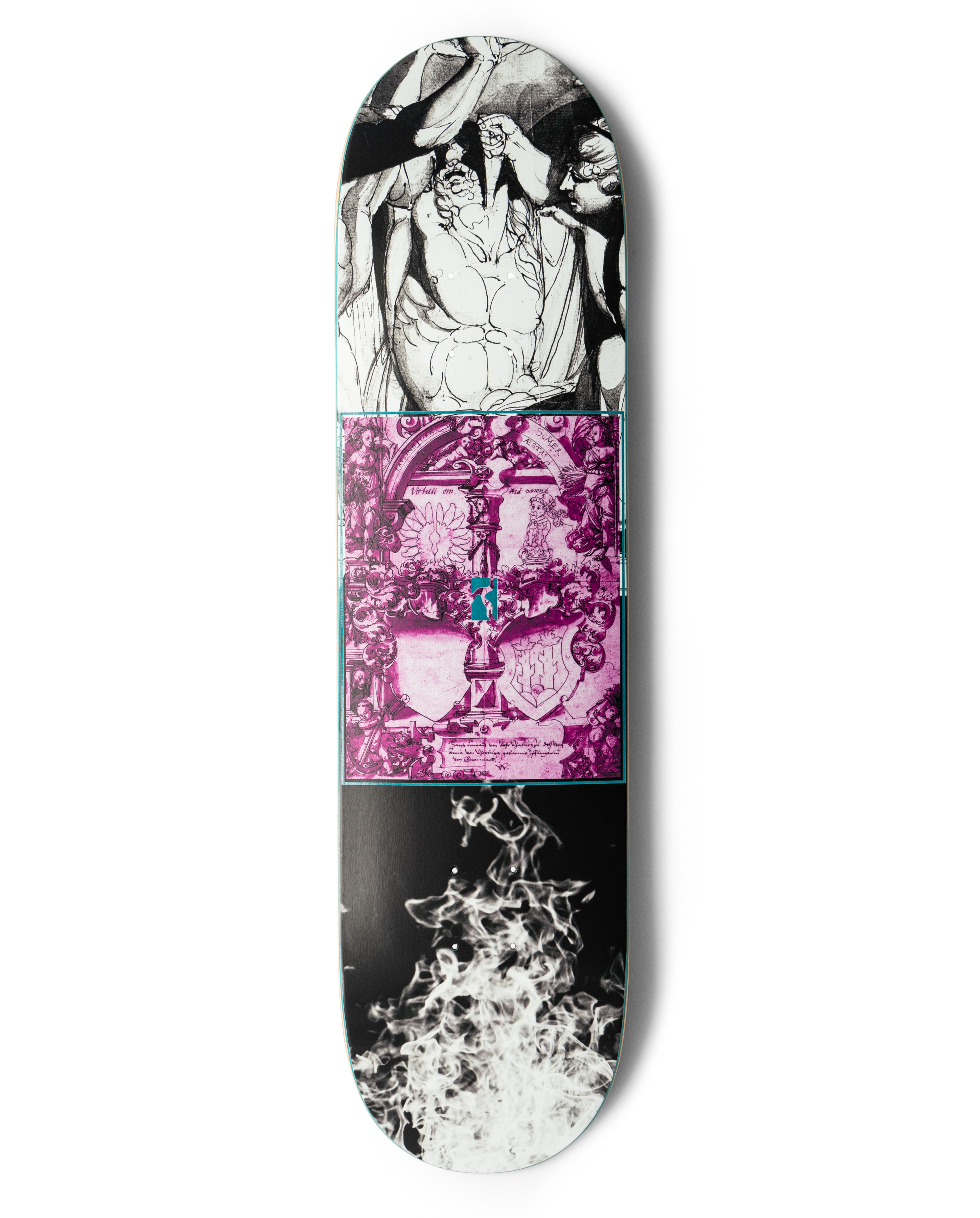 Poetic Collective Purple Square 8.5" Skateboard Deck