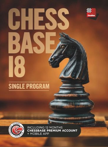 ChessBase 18 Single program (nedladdningsbar)