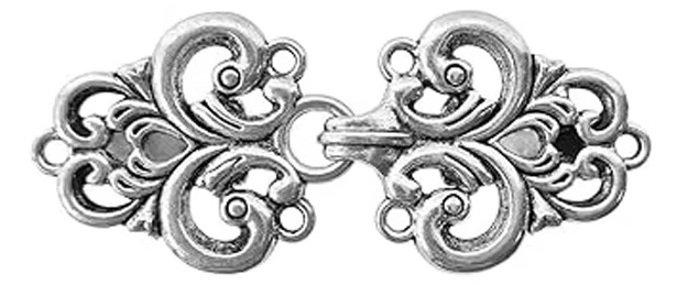 Marks hyska och hake Antik Silver - 2