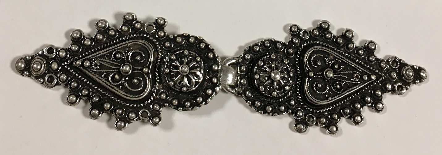 Edel 130 Antik Silver hyska och hake