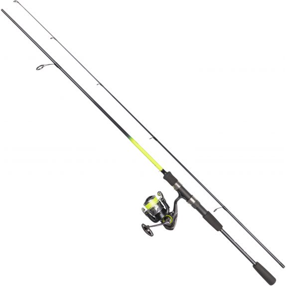 Daiwa Crossfire LT Chartreuse Flame haspelset 6' 5-25 g