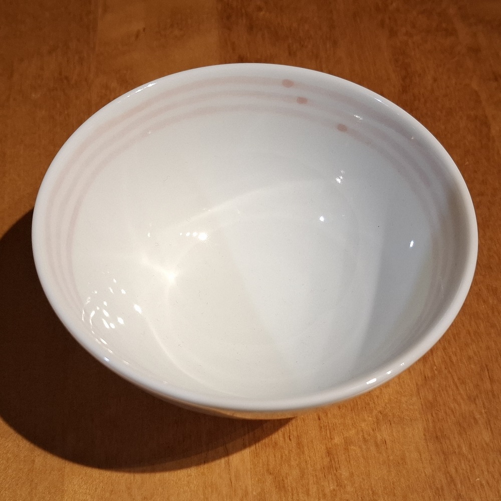 Rissskål Katt Pink