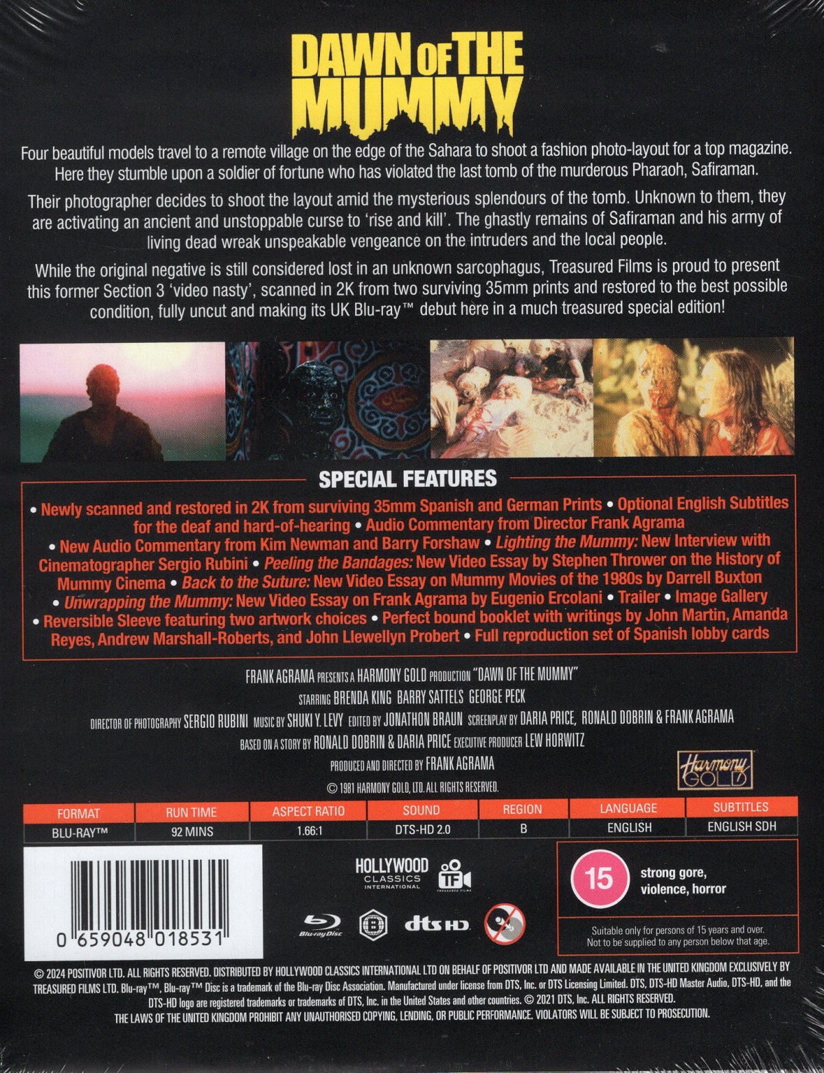 Dawn Of The Mummy (Limited Edition) (ej svensk text) (Blu-ray) - 2
