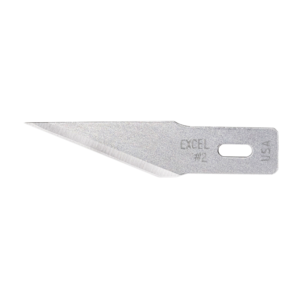 Knivblad, rak spets K2, 5/fp