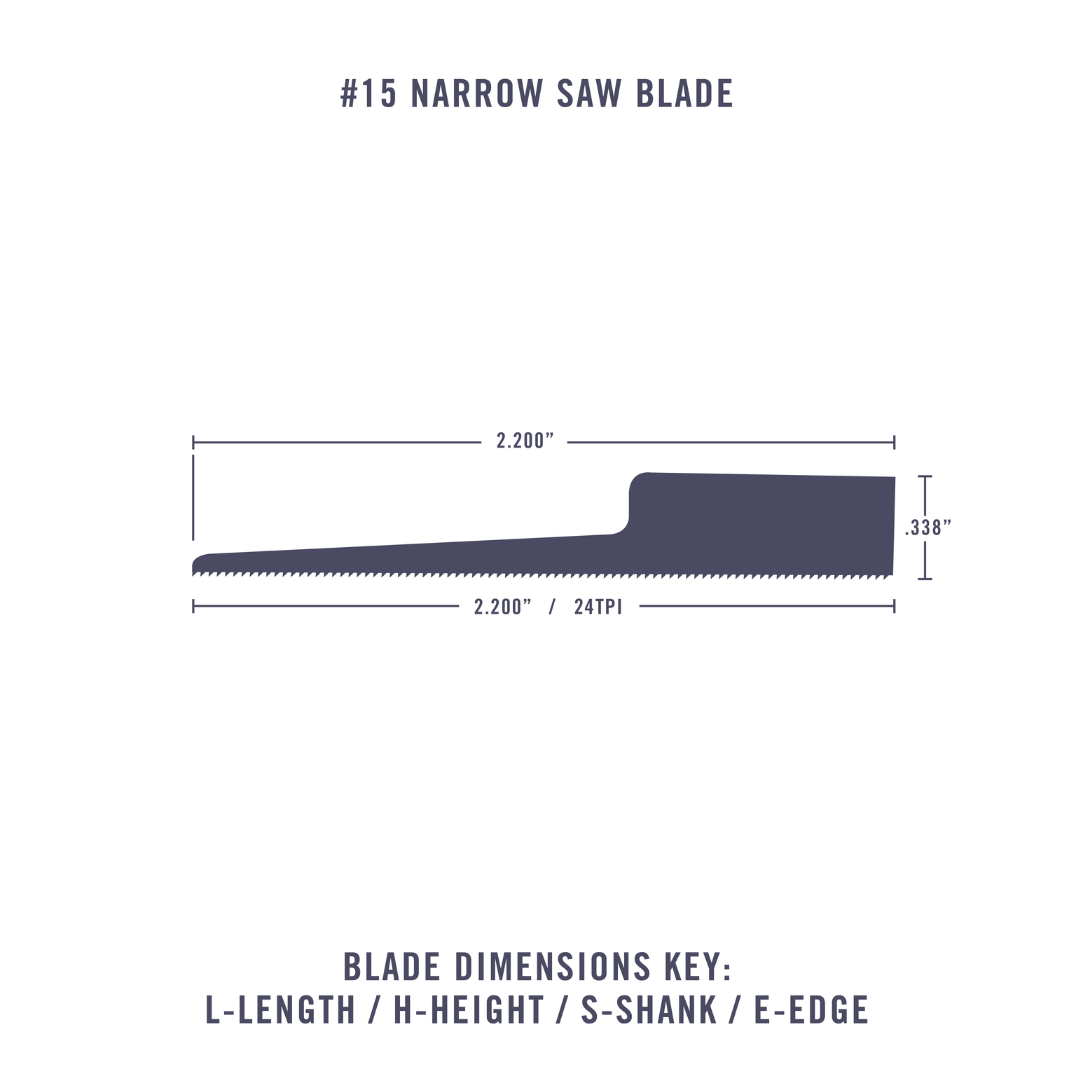 #15 Narrow Saw Blade - 4