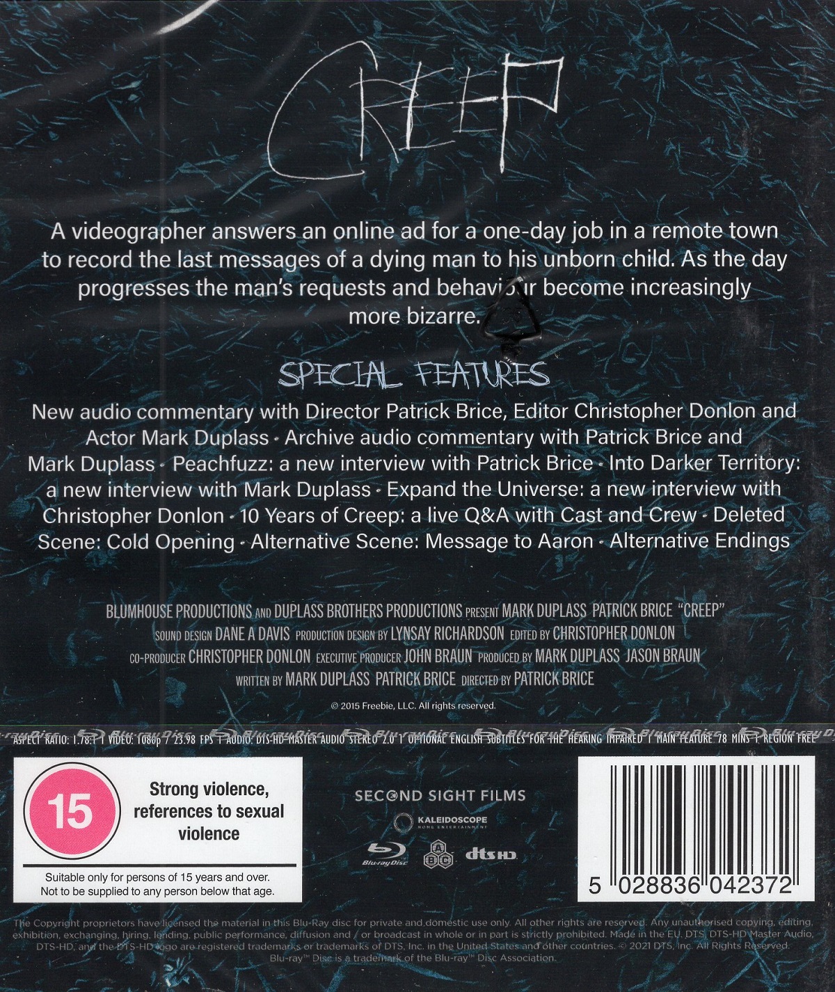 Creep (ej svensk text) (Blu-ray) - 2