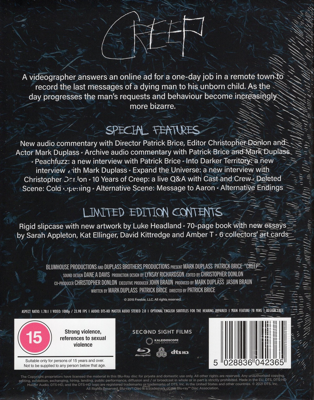 Creep (Limited Edition) (ej svensk text) (Blu-ray) - 2