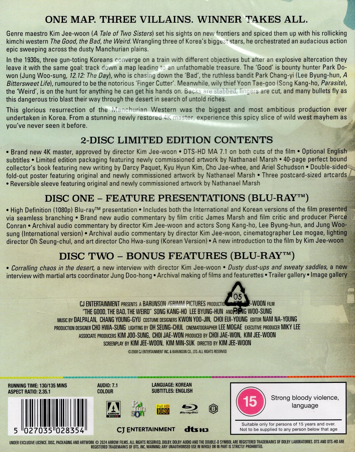 The Good, The Bad, The Weird (Limited Edition) (ej svensk text) (Blu-ray) - 2