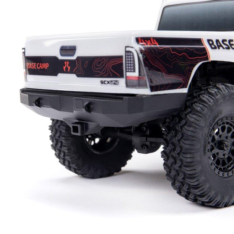 Axial 1/24 SCX24 Base Camp 4WD Rock Crawler Brshed RTR with Bttry & Chrgr, White - 13