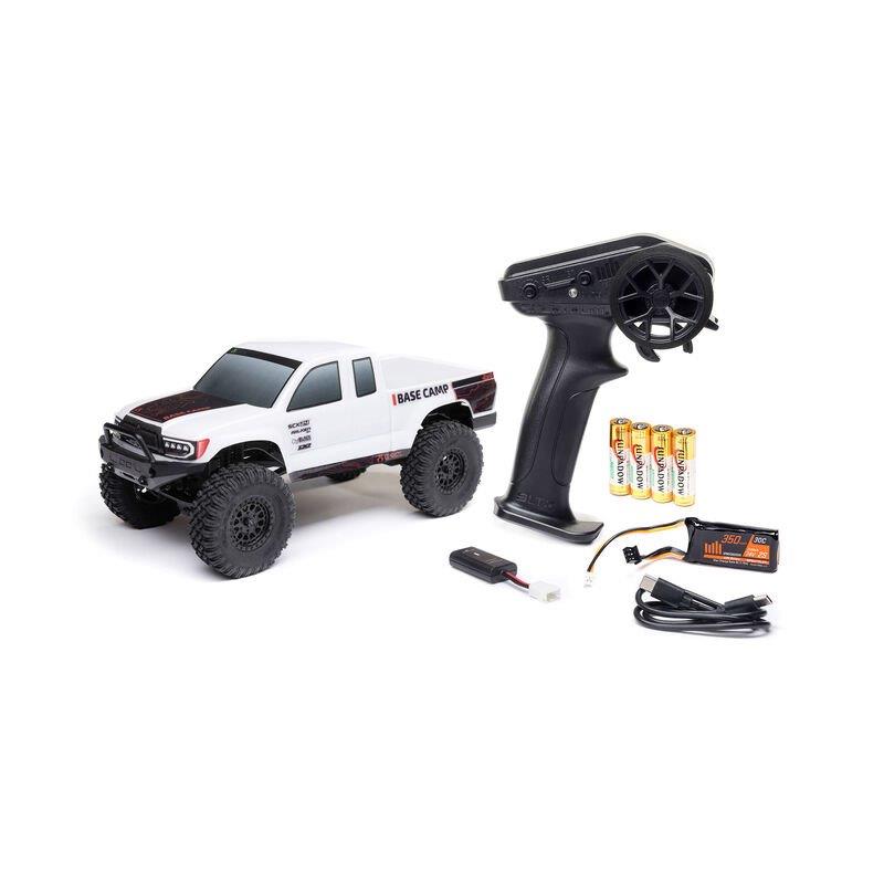 Axial 1/24 SCX24 Base Camp 4WD Rock Crawler Brshed RTR with Bttry & Chrgr, White - 22