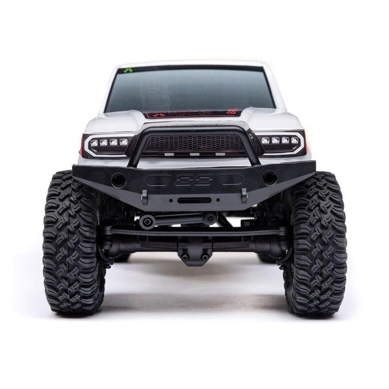 Axial 1/24 SCX24 Base Camp 4WD Rock Crawler Brshed RTR with Bttry & Chrgr, White - 12