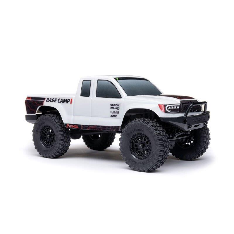 Axial 1/24 SCX24 Base Camp 4WD Rock Crawler Brshed RTR with Bttry & Chrgr, White - 8