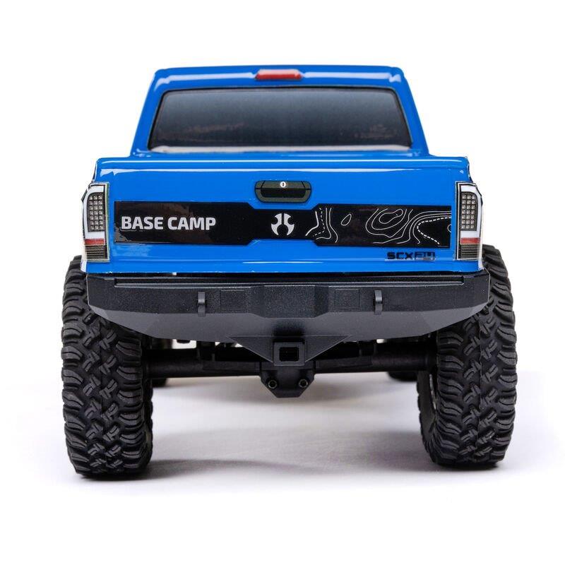 Axial 1/24 SCX24 Base Camp 4WD Rock Crawler Brshed RTR with Bttry & Chrgr, Blue - 11