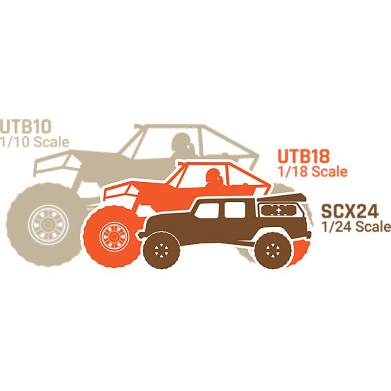 Axial 1/24 SCX24 Base Camp 4WD Rock Crawler Brshed RTR with Bttry & Chrgr, Pink - 21