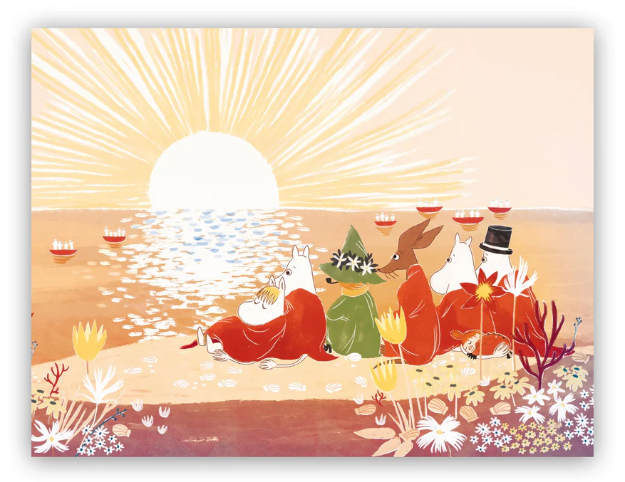 Moomin Placemat - Sunset Reddish