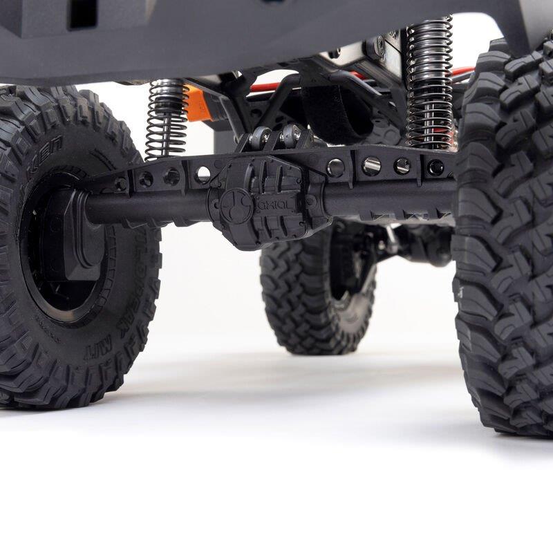 Axial 1/10 SCX10 III Base Camp 4X4 Rock Crawler Brushed RTR, White - 22
