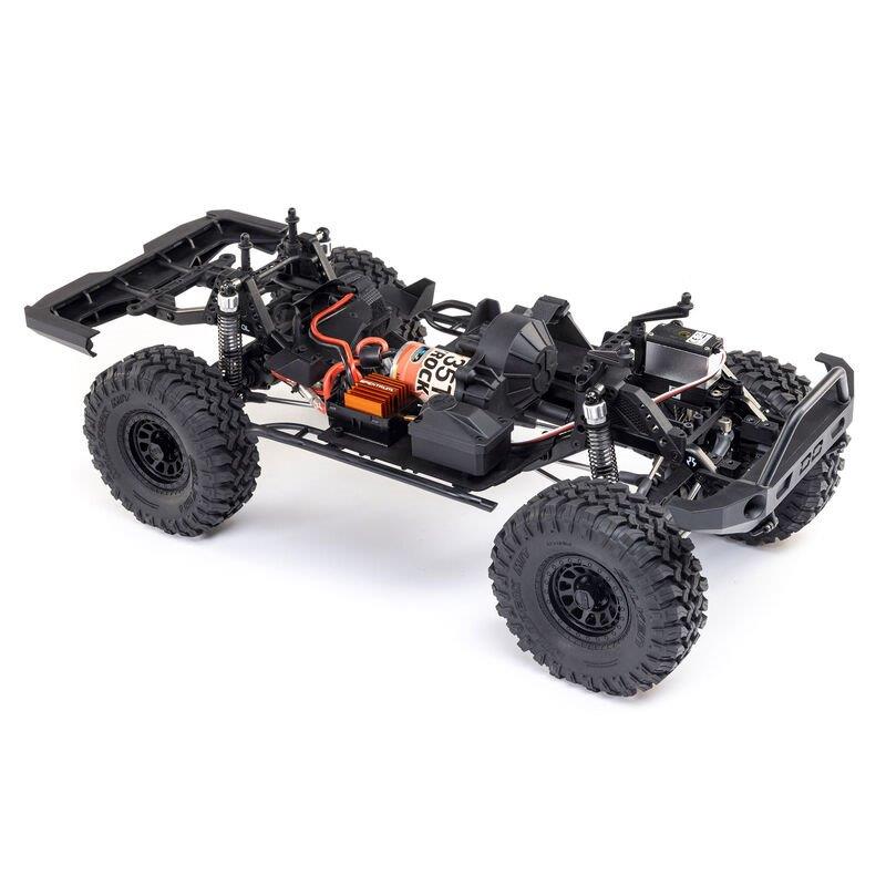 Axial 1/10 SCX10 III Base Camp 4X4 Rock Crawler Brushed RTR, White - 18