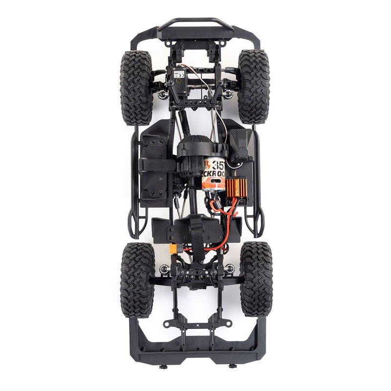 Axial 1/10 SCX10 III Base Camp 4X4 Rock Crawler Brushed RTR, White - 20