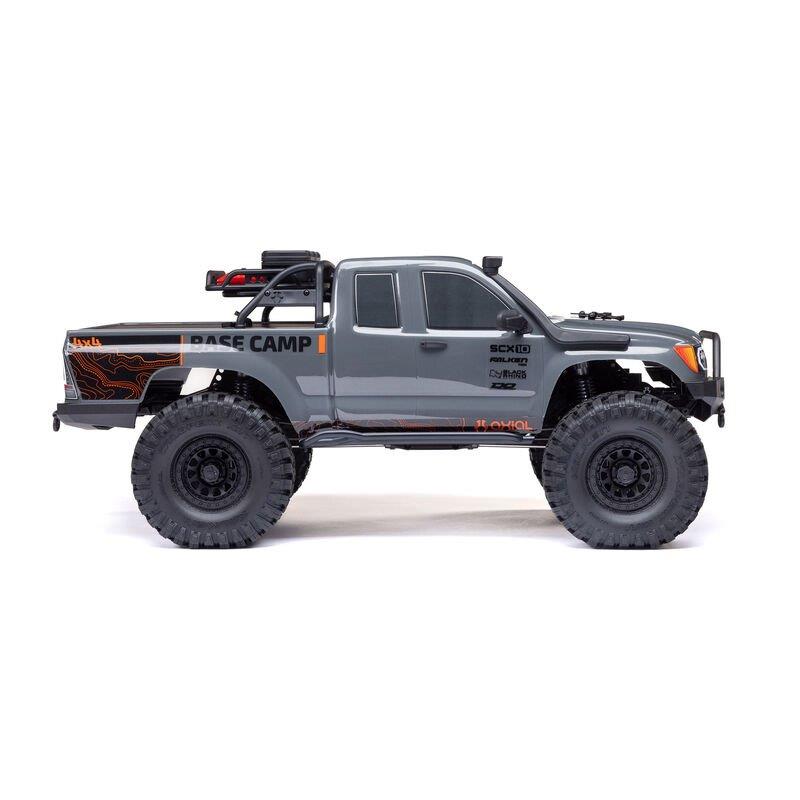 Axial 1/10 SCX10 III Base Camp 4X4 Rock Crawler Brushed RTR, Gray - 11