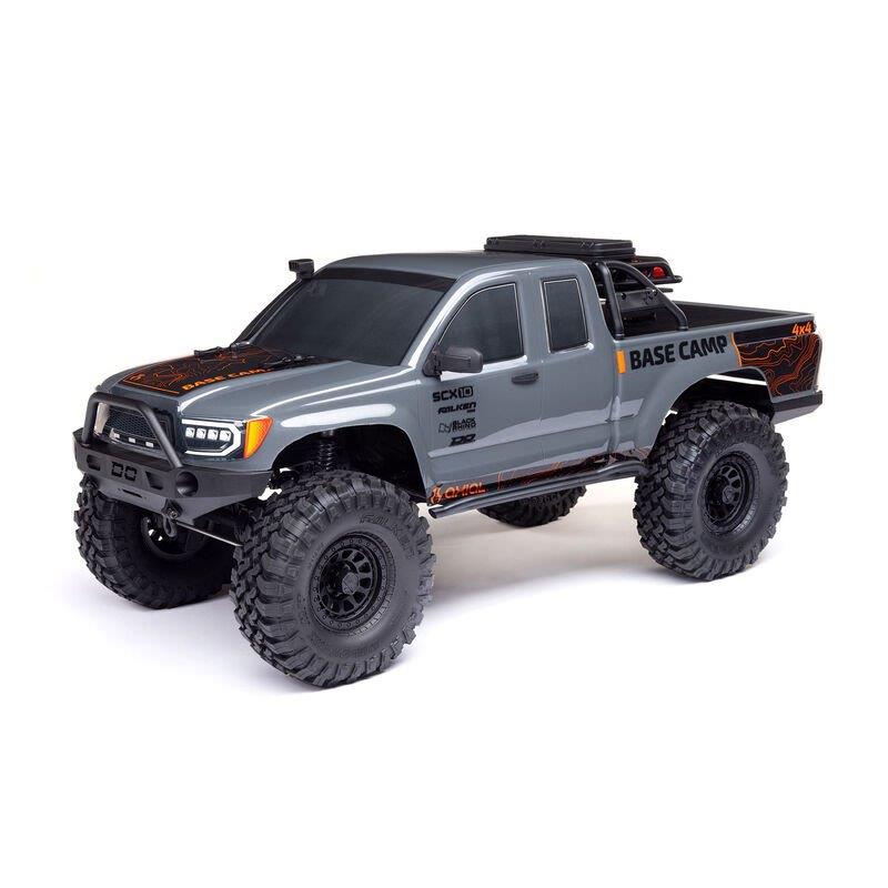 Axial 1/10 SCX10 III Base Camp 4X4 Rock Crawler Brushed RTR, Gray - 2