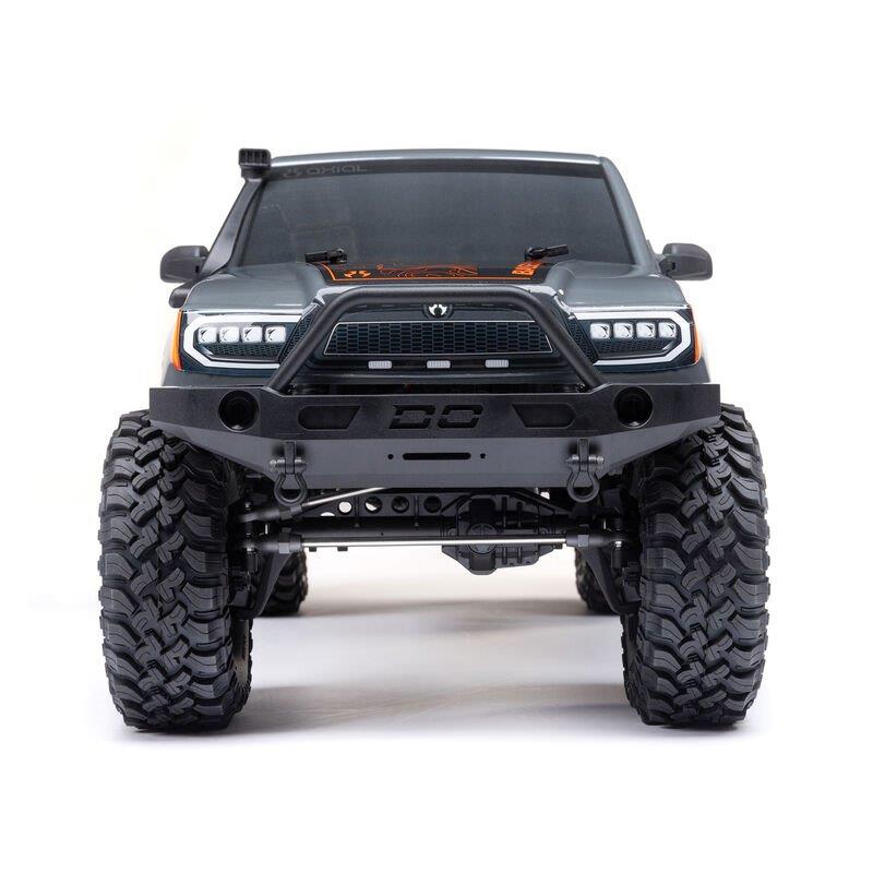 Axial 1/10 SCX10 III Base Camp 4X4 Rock Crawler Brushed RTR, Gray - 14