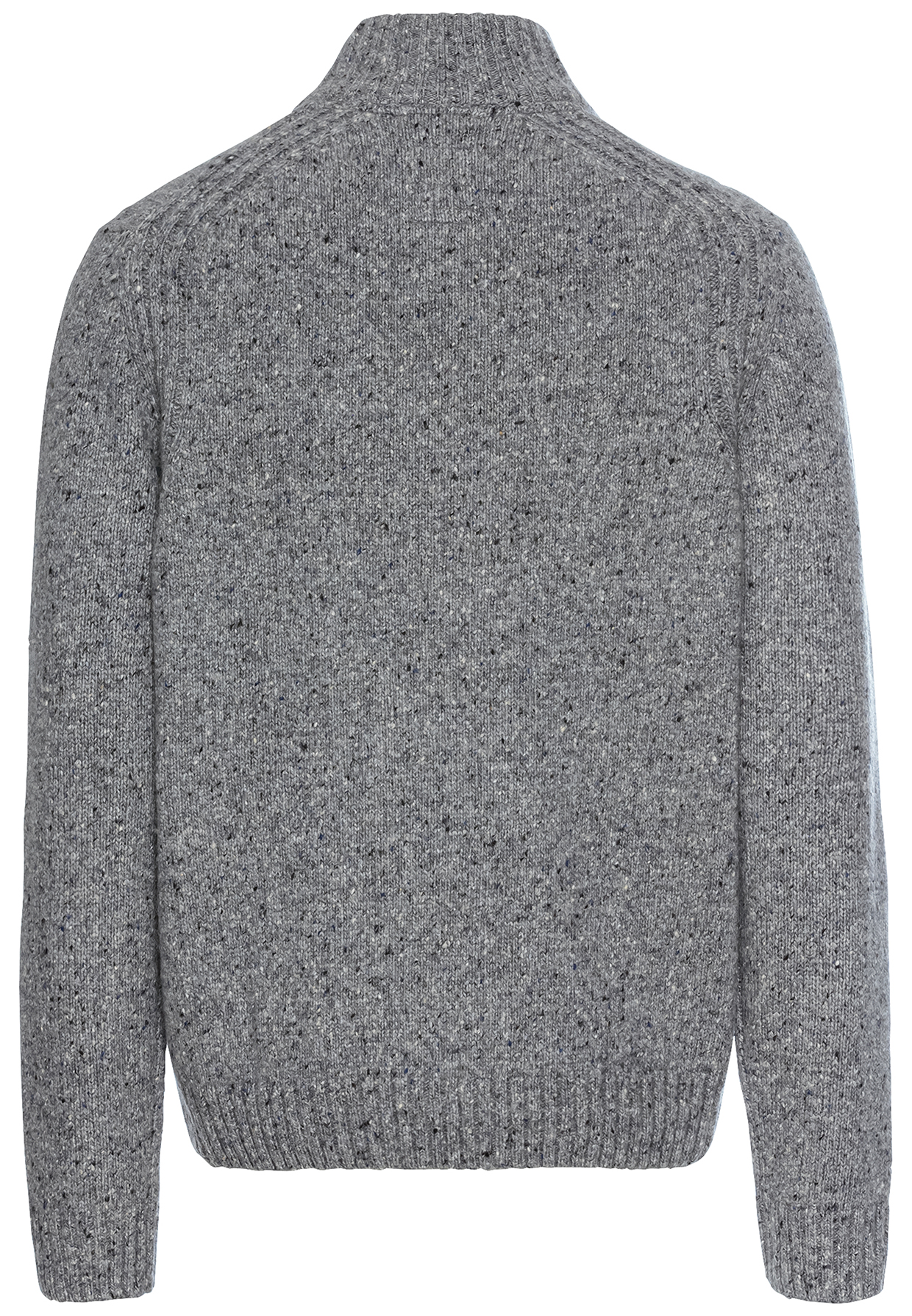 Cardigan med dragkedja, grå från camel active,  - 5