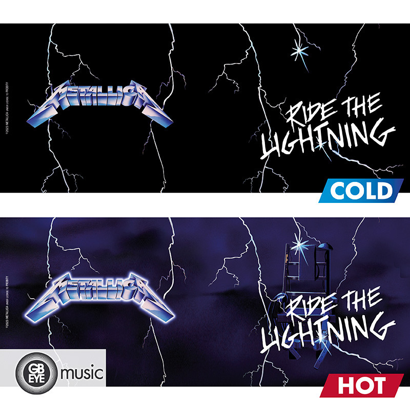 Metallica Ride the Lightning Heat Change Mug - 3